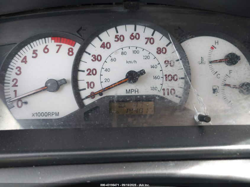 2003 Toyota Corolla S VIN: 1NXBR32E93Z147757 Lot: 43195471