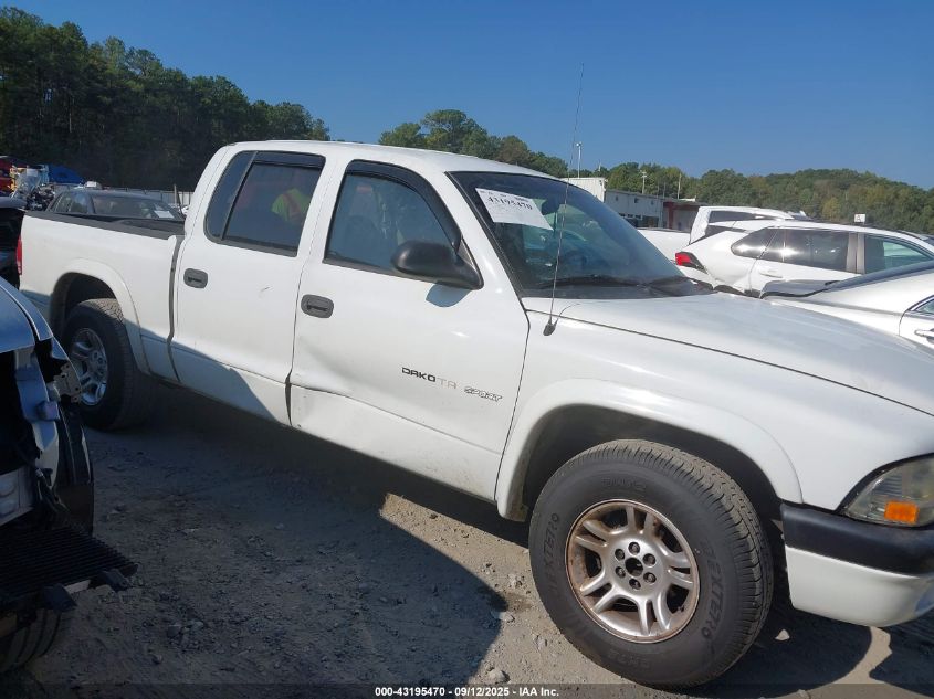 2002 Dodge Dakota Sport VIN: 1B7HL38N92S558657 Lot: 43195470