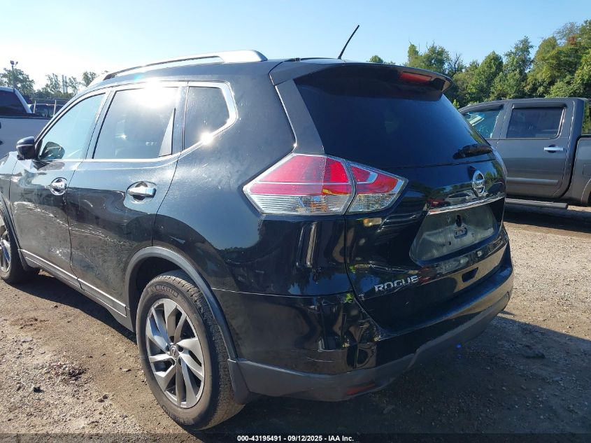 2015 Nissan Rogue S/Sl/Sv VIN: 5N1AT2MT9FC911460 Lot: 43195491