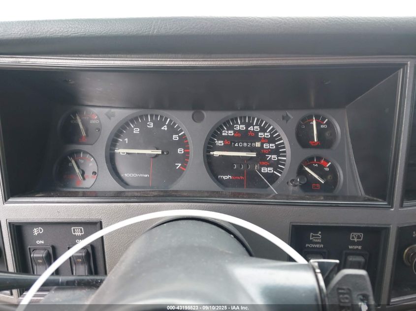 1991 Jeep Cherokee Laredo VIN: 1J4FJ58SXML597313 Lot: 43195523