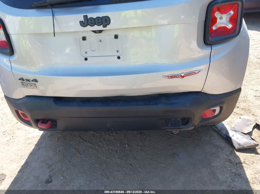 2016 Jeep Renegade Trailhawk VIN: ZACCJBCT0GPC75738 Lot: 43195546