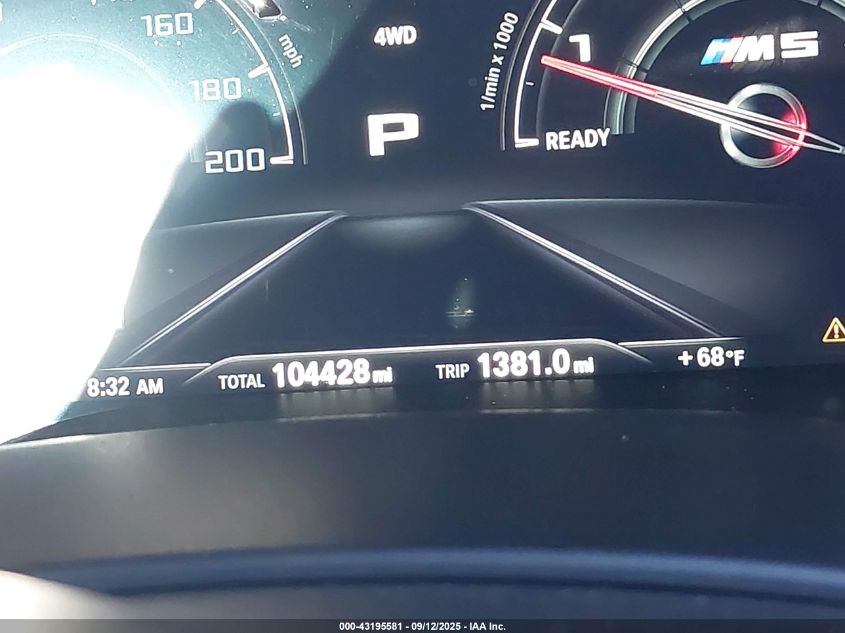 2019 BMW M5 - WBSJF0C52KB285746