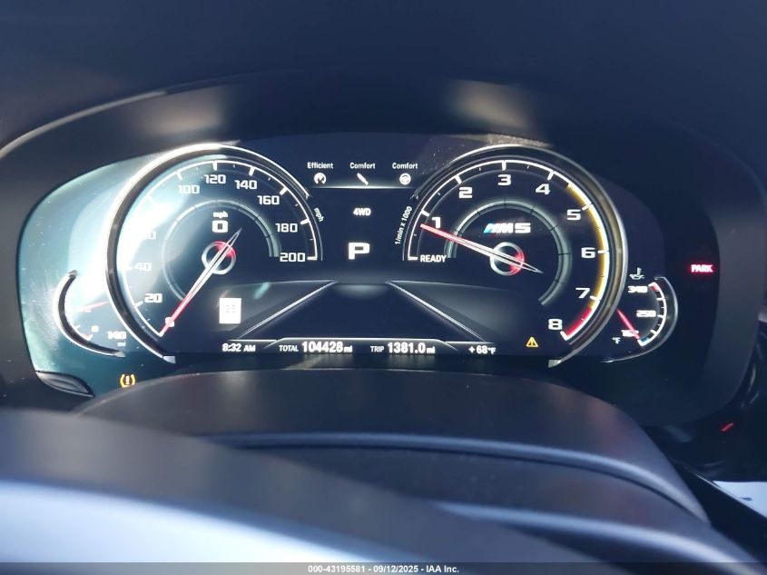 2019 BMW M5 - WBSJF0C52KB285746