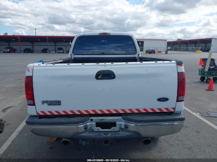 2003 Ford F-250 Lariat/Xl/Xlt VIN: 1FTNX20LX3EB96981 Lot: 43195605