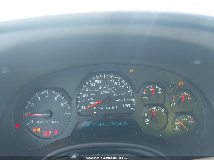 2007 Chevrolet Trailblazer Ls/Lt VIN: 1GNDT13S272301015 Lot: 43195610