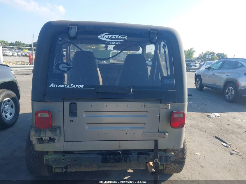 1991 Jeep Wrangler / Yj VIN: 2J4FY29S8MJ116926 Lot: 43195682