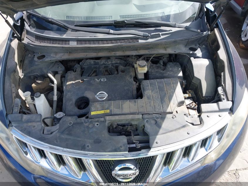 2010 Nissan Murano VIN: JN8AZA1MU5AW00210 Lot: 43195775