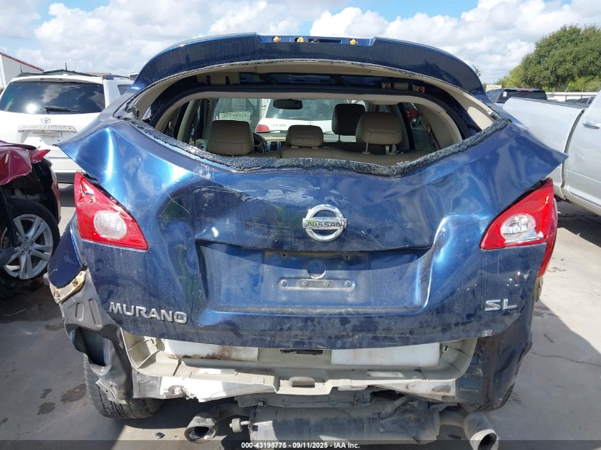 2010 Nissan Murano VIN: JN8AZA1MU5AW00210 Lot: 43195775