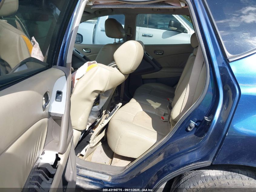 2010 Nissan Murano VIN: JN8AZA1MU5AW00210 Lot: 43195775