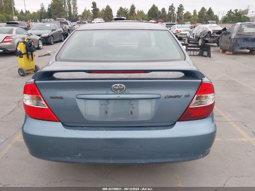 2002 Toyota Camry Se VIN: 4T1BE32KX2U581637 Lot: 43195831