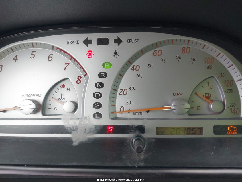 2002 Toyota Camry Se VIN: 4T1BE32KX2U581637 Lot: 43195831