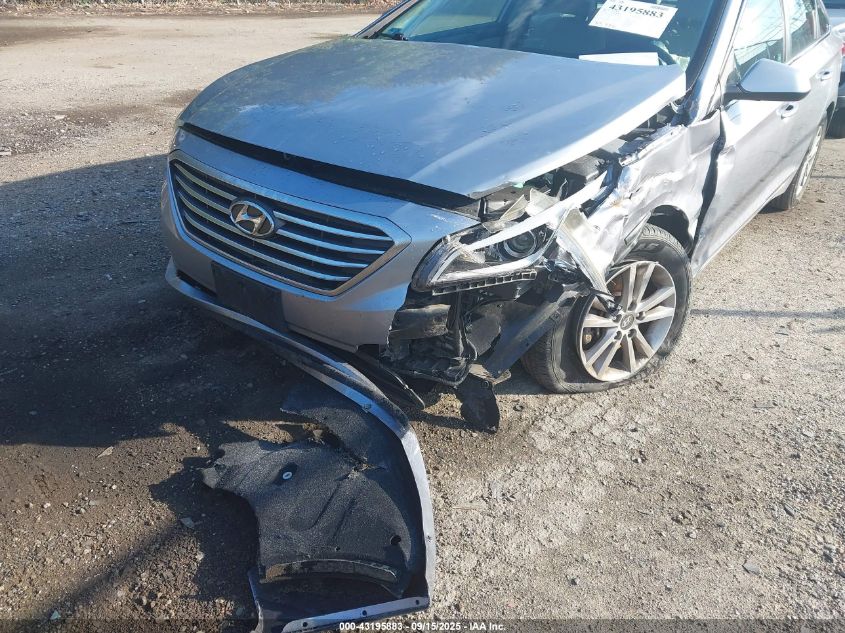 2016 Hyundai Sonata Se VIN: 5NPE24AF3GH288720 Lot: 43195883