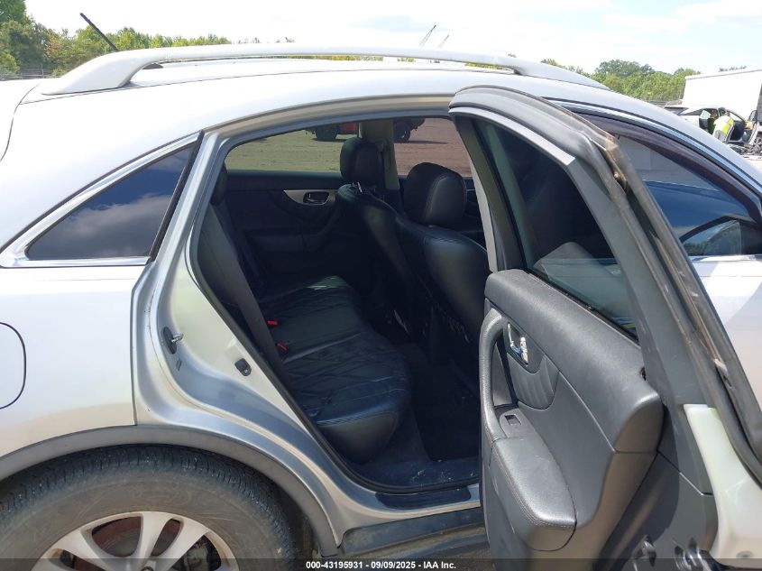 2010 Infiniti Fx35 VIN: JN8AS1MU9AM801168 Lot: 43195931