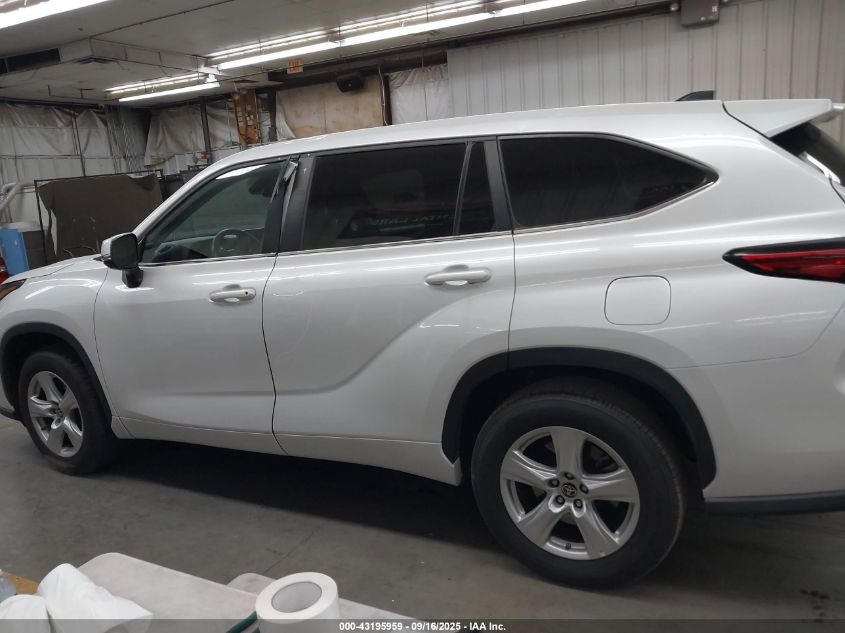 2023 Toyota Highlander L VIN: 5TDKDRAH0PS502004 Lot: 43195959