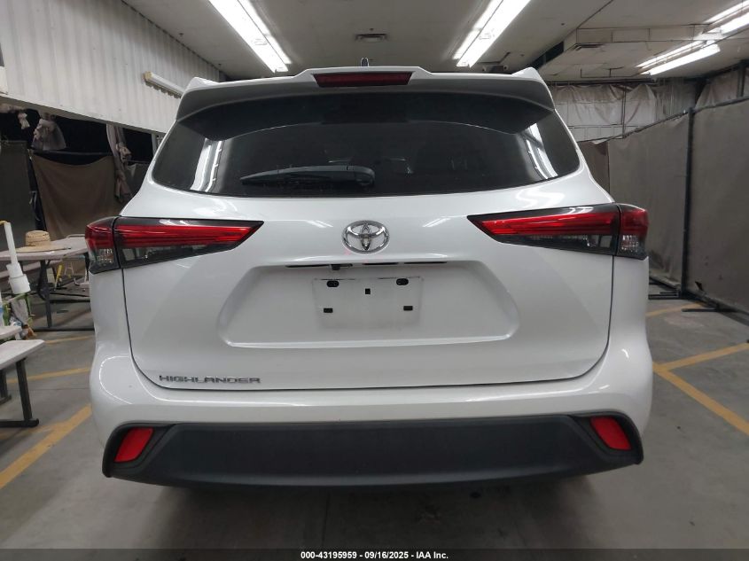 2023 Toyota Highlander L VIN: 5TDKDRAH0PS502004 Lot: 43195959