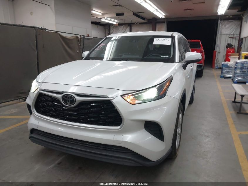 2023 Toyota Highlander L VIN: 5TDKDRAH0PS502004 Lot: 43195959