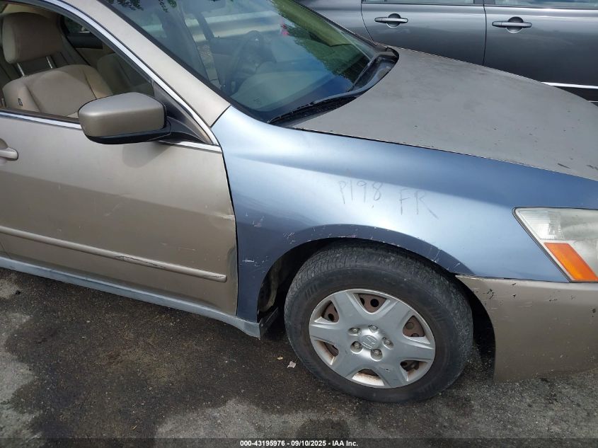 2005 Honda Accord 2.4 Lx VIN: 1HGCM56445A047883 Lot: 43195976