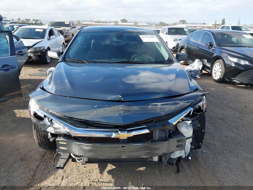 2021 Chevrolet Malibu Fwd Ls VIN: 1G1ZB5ST5MF056971 Lot: 43196008