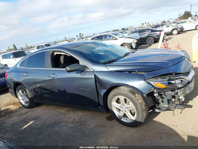 2021 Chevrolet Malibu Fwd Ls VIN: 1G1ZB5ST5MF056971 Lot: 43196008