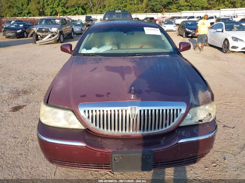 2008 Lincoln Town Car Signature Limited VIN: 2LNHM82V18X648714 Lot: 43196015