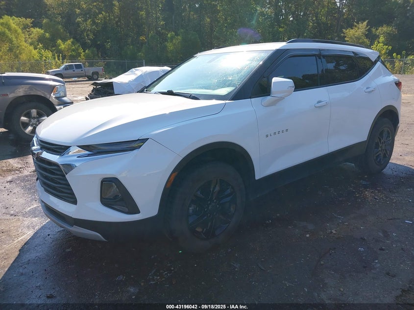 2021 CHEVROLET BLAZER FWD 1LT - 3GNKBBRA0MS537631