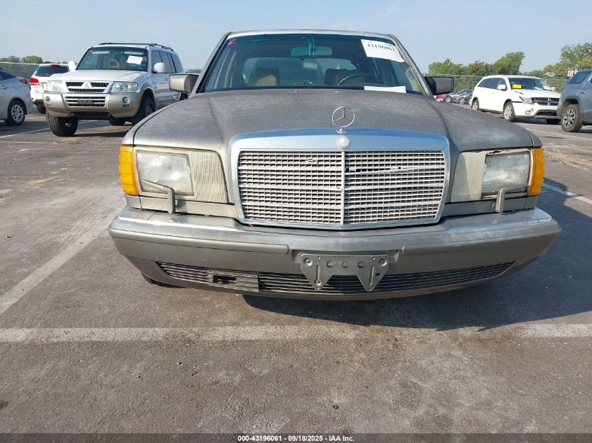 1989 Mercedes-Benz 300 Se VIN: WDBCA24D2KA444396 Lot: 43196061