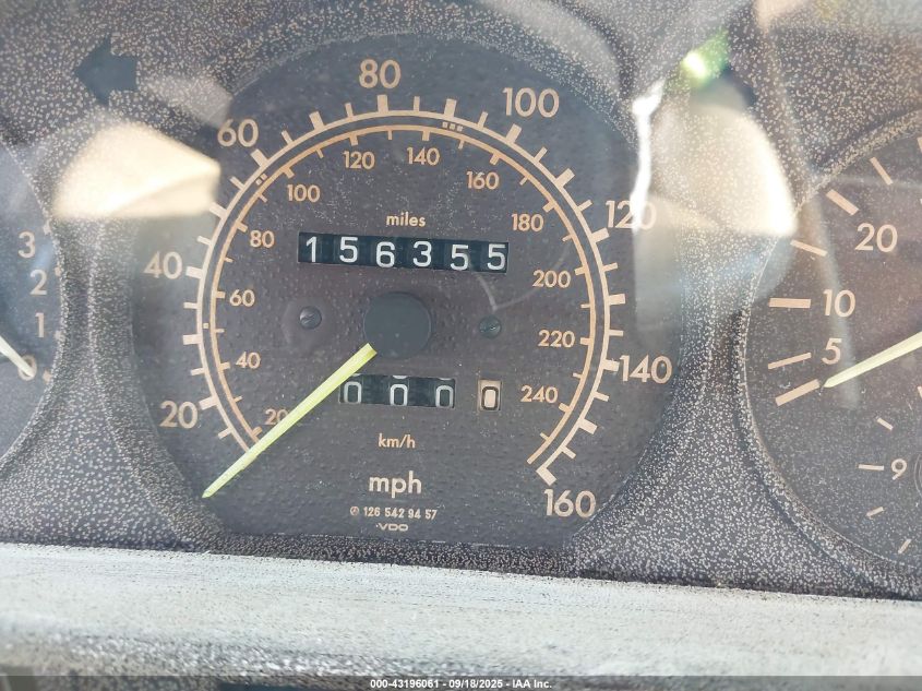 1989 Mercedes-Benz 300 Se VIN: WDBCA24D2KA444396 Lot: 43196061