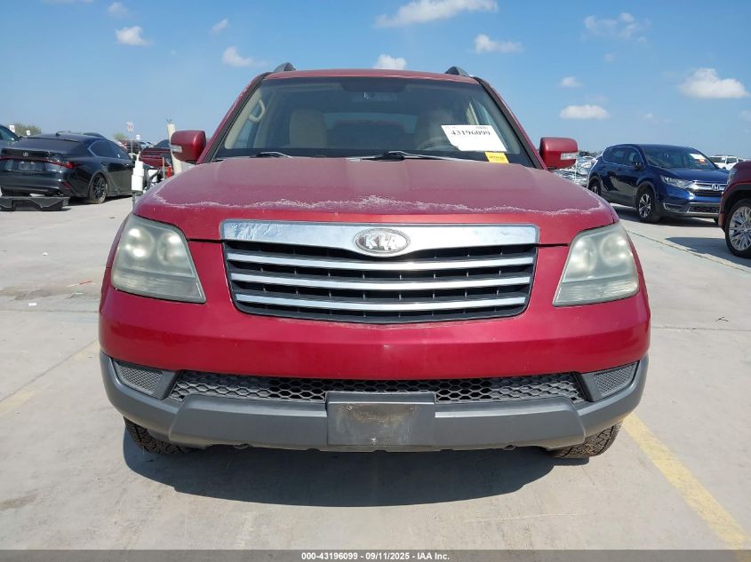 2009 Kia Borrego Lx VIN: KNDJJ741X95030698 Lot: 43196099