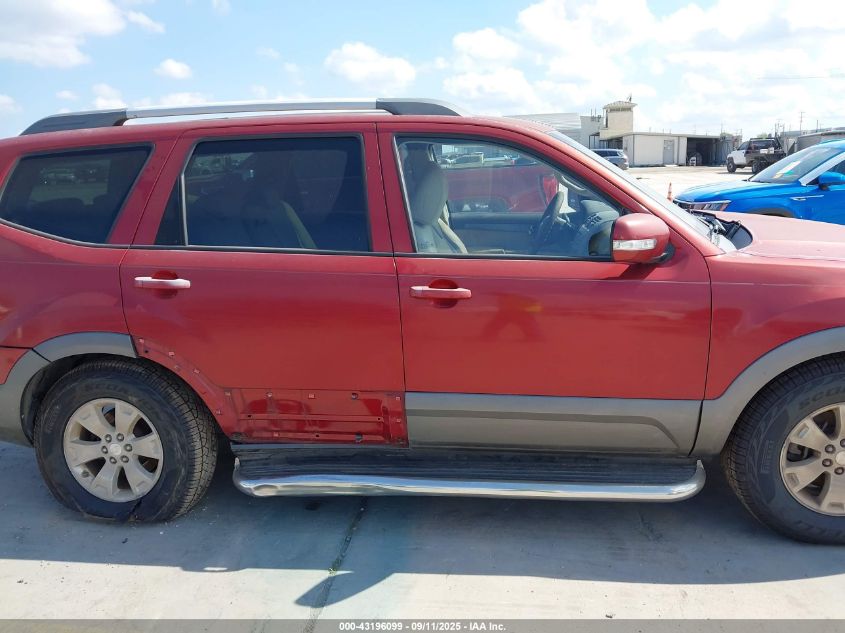 2009 Kia Borrego Lx VIN: KNDJJ741X95030698 Lot: 43196099