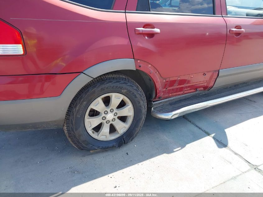 2009 Kia Borrego Lx VIN: KNDJJ741X95030698 Lot: 43196099