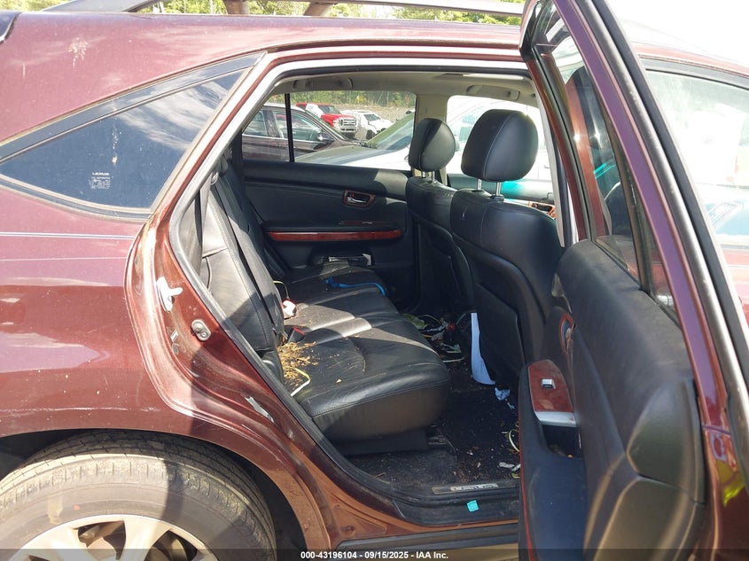 2009 Lexus Rx 350 VIN: JTJHK31U492054691 Lot: 43196104