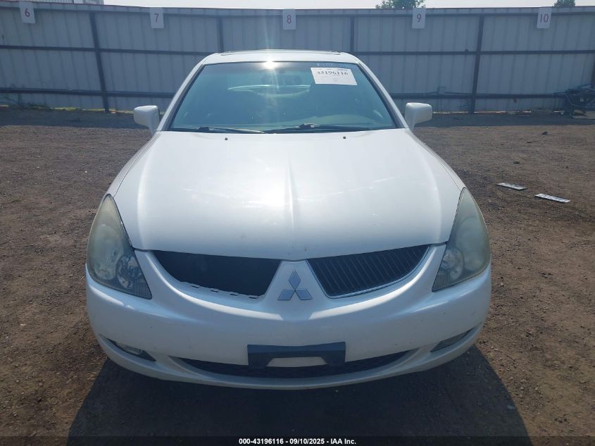 2004 Mitsubishi Diamante Vr-X VIN: 6MMAP87P24T004241 Lot: 43196116