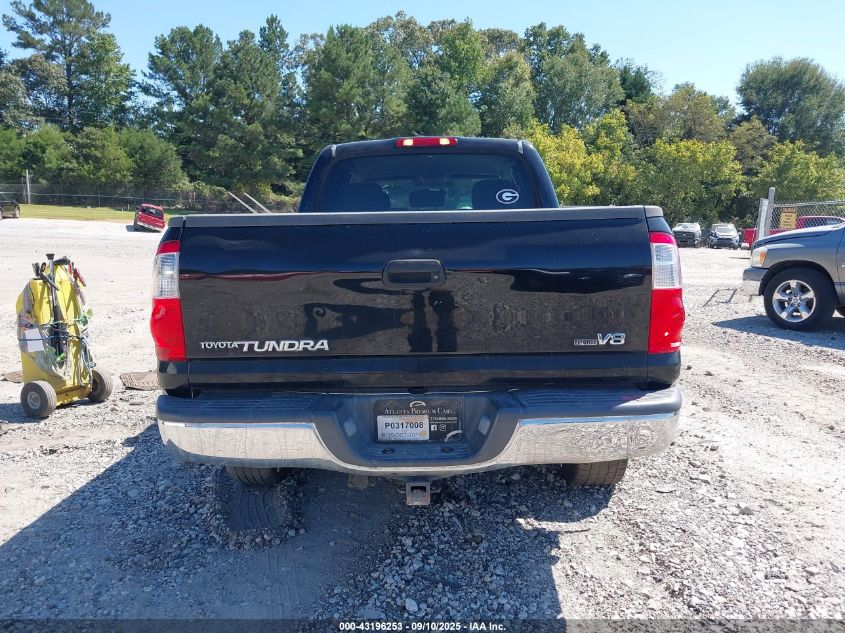 2005 Toyota Tundra Sr5 V8 VIN: 5TBET34145S481921 Lot: 43196253