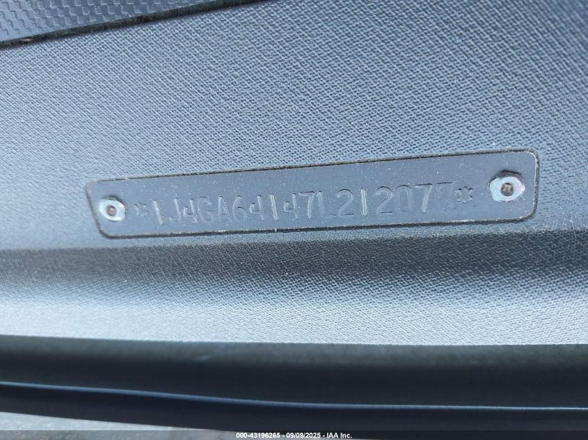 2007 Jeep Wrangler Rubicon VIN: 1J4GA64147L212078 Lot: 43196265