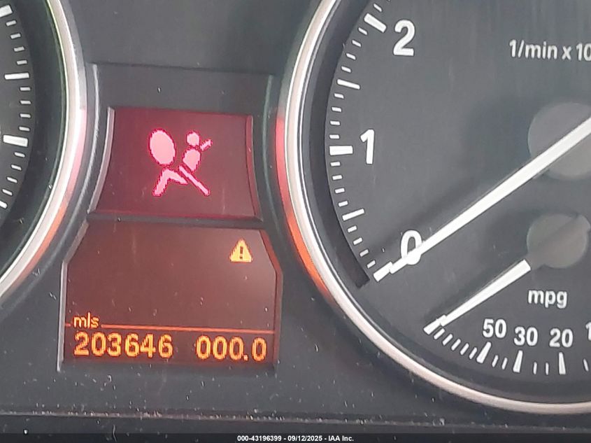 2009 BMW 328I VIN: WBAPH77589NM45939 Lot: 43196399