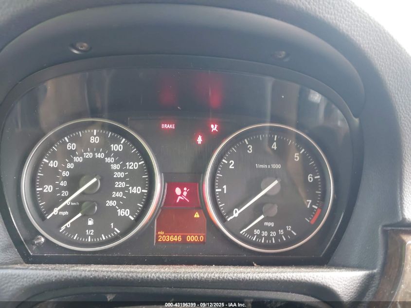 2009 BMW 328I VIN: WBAPH77589NM45939 Lot: 43196399