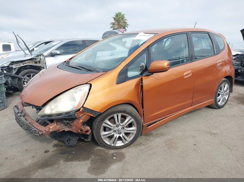 JHMGE88429S061629 2009 HONDA FIT photo no. 2