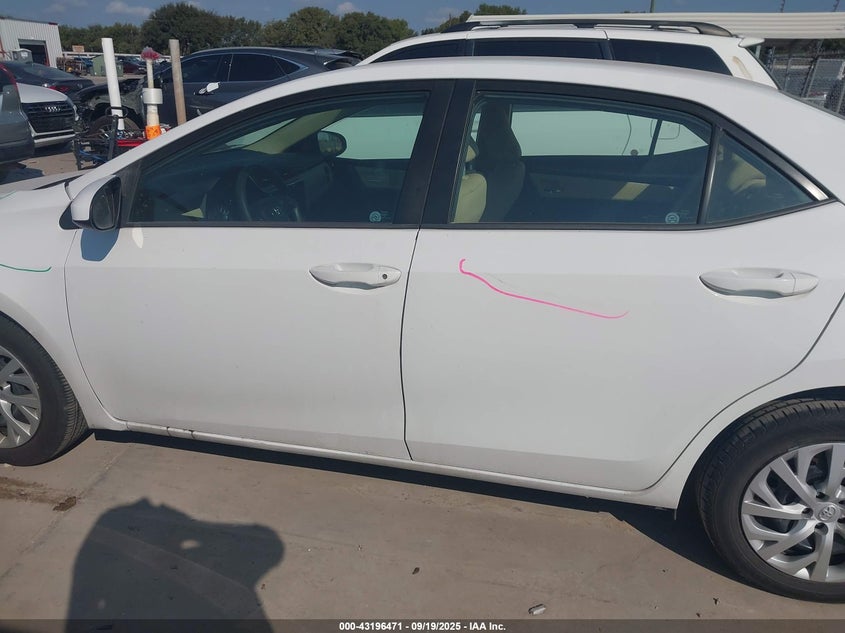 2019 TOYOTA COROLLA LE - 5YFBURHE0KP920737