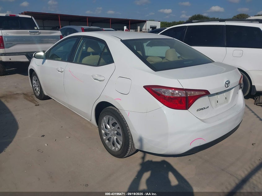 2019 TOYOTA COROLLA LE - 5YFBURHE0KP920737