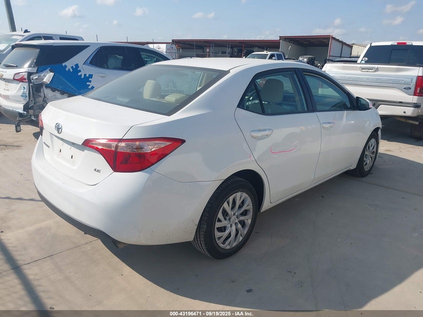 2019 TOYOTA COROLLA LE - 5YFBURHE0KP920737
