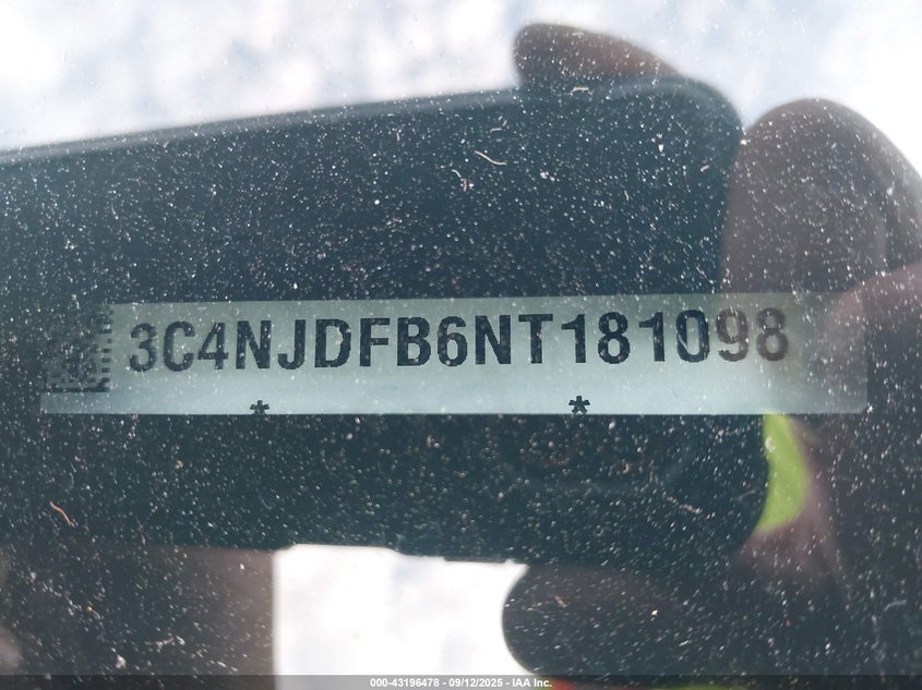 2022 JEEP COMPASS LATITUDE LUX 4X4 - 3C4NJDFB6NT181098