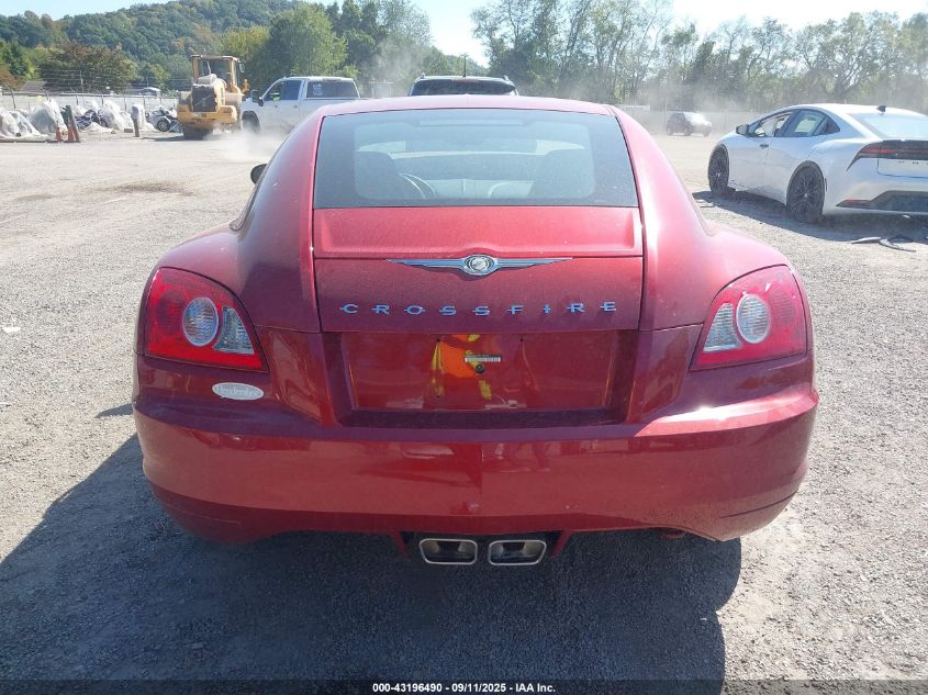 2005 Chrysler Crossfire Limited VIN: 1C3AN69L65X042035 Lot: 43196490