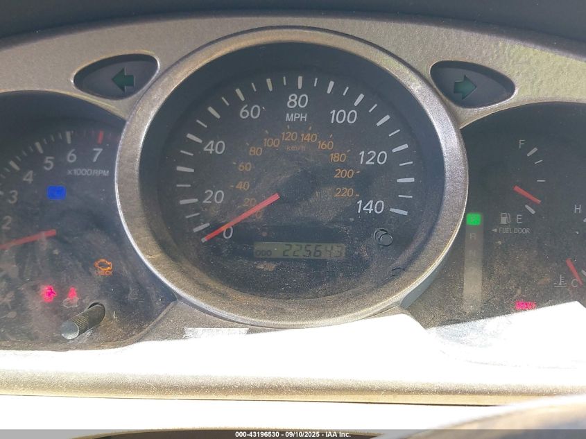 2003 Toyota Highlander V6 VIN: JTEGF21A530079004 Lot: 43196530