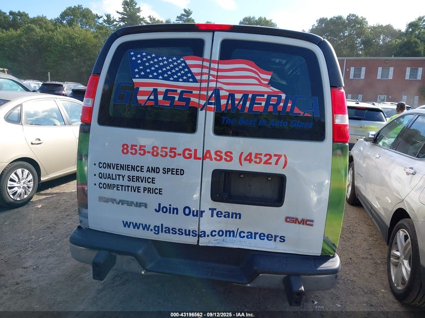 2021 GMC Savana Cargo Rwd 2500 Regular Wheelbase Work Van VIN: 1GTW7AF77M1246365 Lot: 43196562