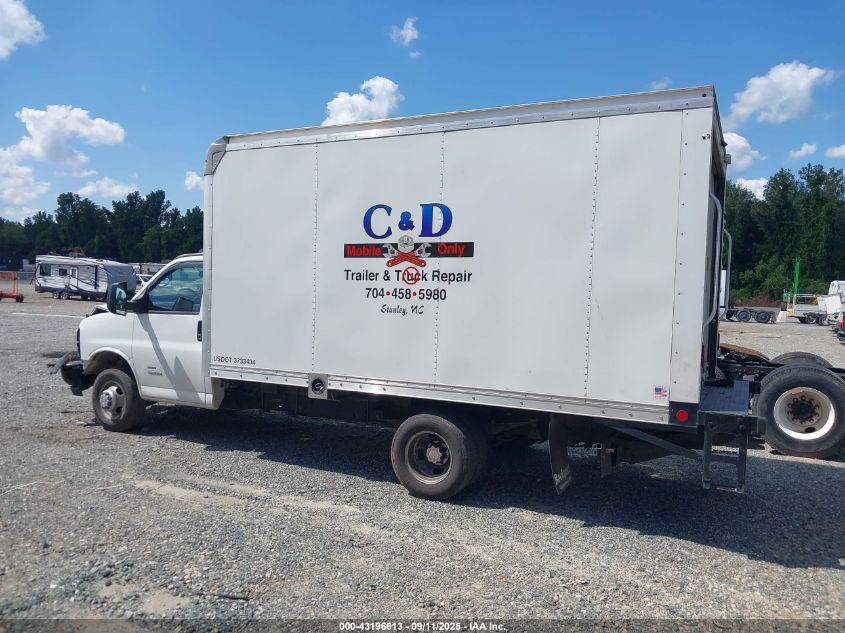 2023 Chevrolet Express Cutaway 4500 Van VIN: 1HA6GUC79PN001260 Lot: 43196613