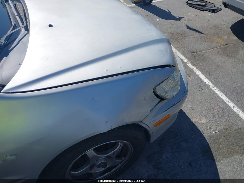 2002 Mitsubishi Lancer Ls VIN: JA3AJ36E22U045747 Lot: 43196646