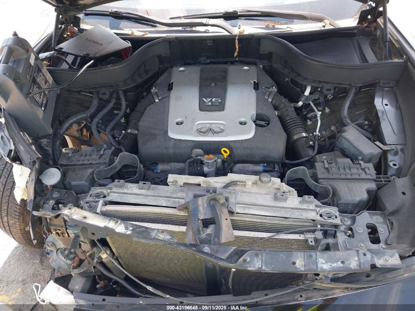 2012 Infiniti Fx35 VIN: JN8AS1MW8CM152743 Lot: 43196648