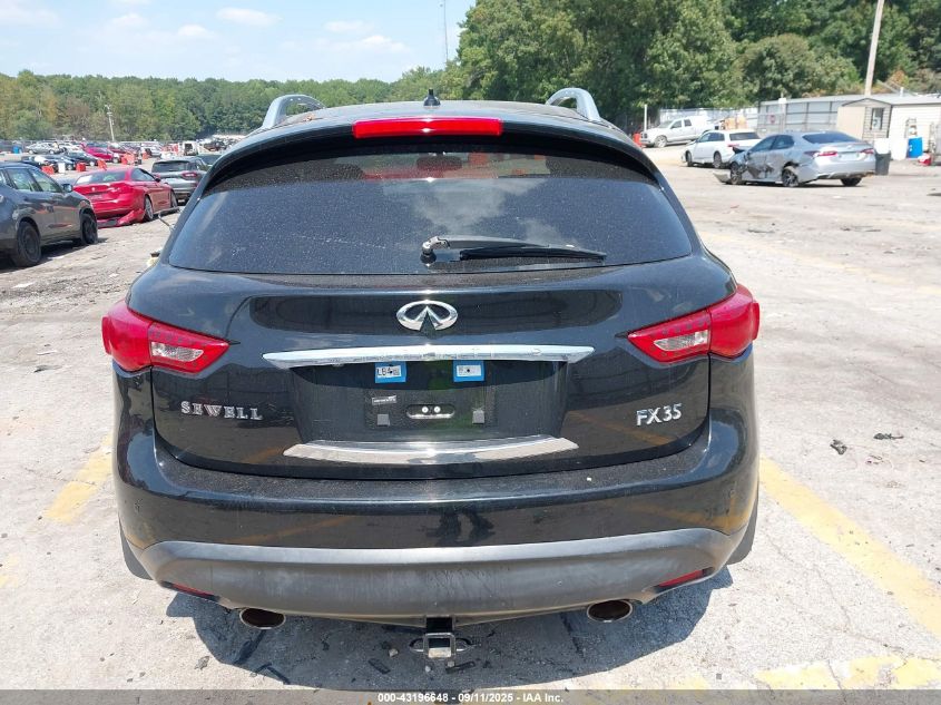 2012 Infiniti Fx35 VIN: JN8AS1MW8CM152743 Lot: 43196648