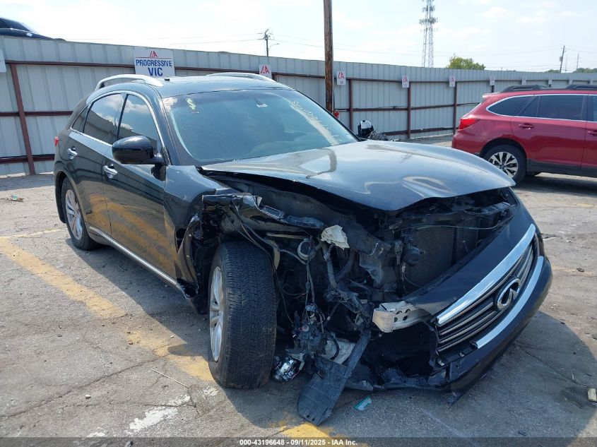 2012 Infiniti Fx35 VIN: JN8AS1MW8CM152743 Lot: 43196648