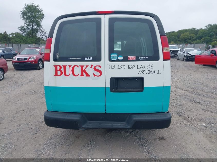 2012 Chevrolet Express 2500 Work Van VIN: 1GCWGFCA7C1152224 Lot: 43196650